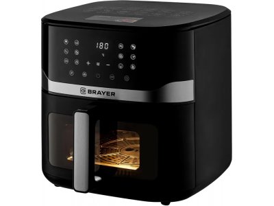 Аэрогриль Brayer BR2040 черный/серебристый Аэрогриль Brayer BR2040 черный/серебристый