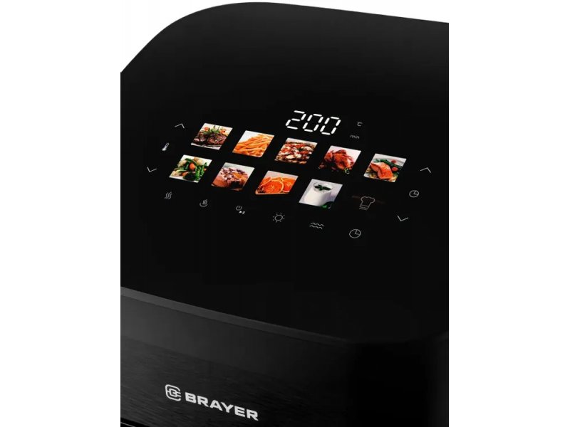 Аэрогриль Brayer BR2057 черный Аэрогриль Brayer BR2057 черный