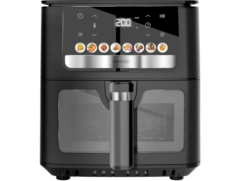 Аэрогриль Centek CT-3104 черный/серый