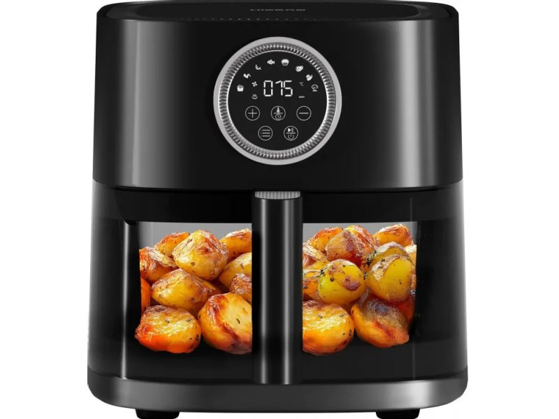 Аэрогриль Hiberg GF 400 GB черный Аэрогриль Hiberg GF 400 GB черный