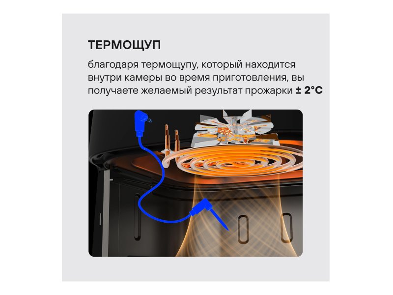 Аэрогриль Rondell RDE-AF888 Аэрогриль Rondell RDE-AF888