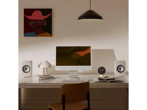 Полочная акустическая система KEF LSX II LT Stone White