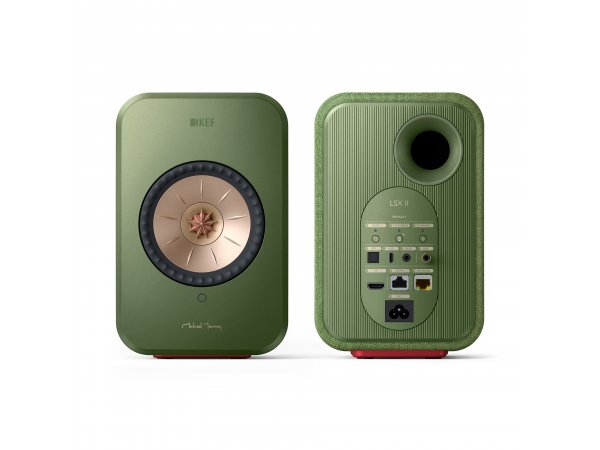 Полочная акустическая система KEF LSX II Olive Green