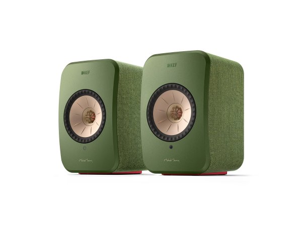 Полочная акустическая система KEF LSX II Olive Green Полочная акустическая система KEF LSX II Olive Green