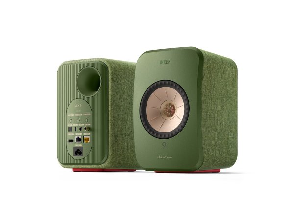 Полочная акустическая система KEF LSX II Olive Green Полочная акустическая система KEF LSX II Olive Green
