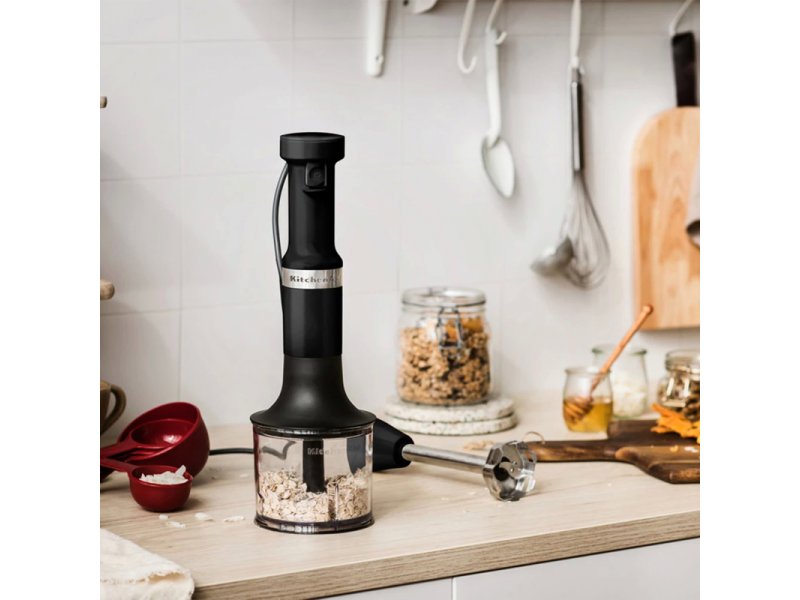 Погружной блендер KitchenAid 5KHBV83EBM 180Вт черный