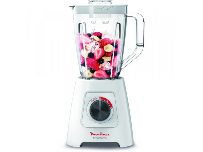 Стационарный блендер Moulinex Blendforce LM420110 600Вт белый Стационарный блендер Moulinex Blendforce LM420110 600Вт белый