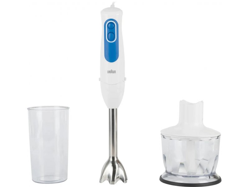 Блендер Braun MQ3035 Sauce белый/синий