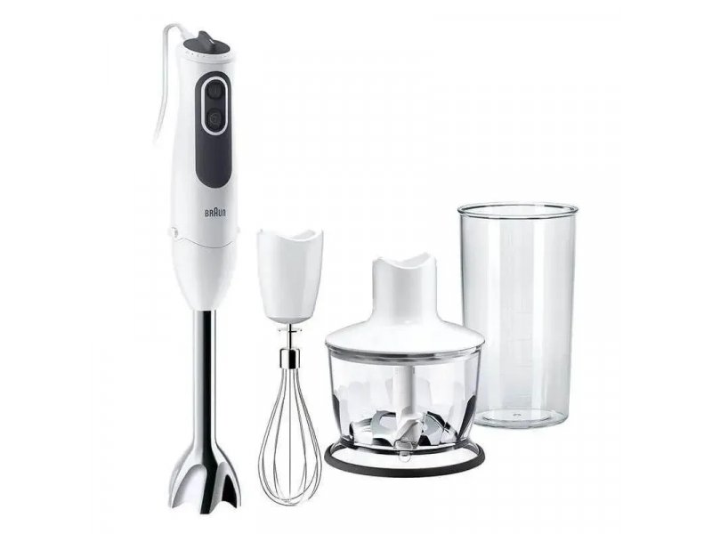Блендер Braun MQ3135 Sauce белый/серый