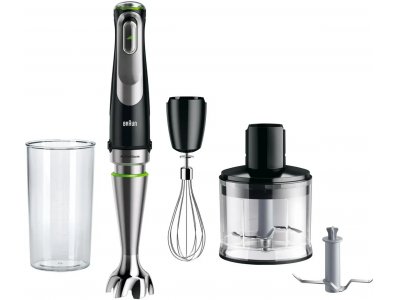 Блендер Braun MQ9135XI черный/серебристый
