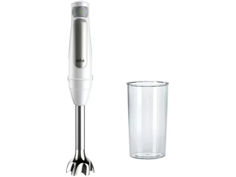 Блендер Braun MultiQuick 7 MQ7000 WH белый/серебристый