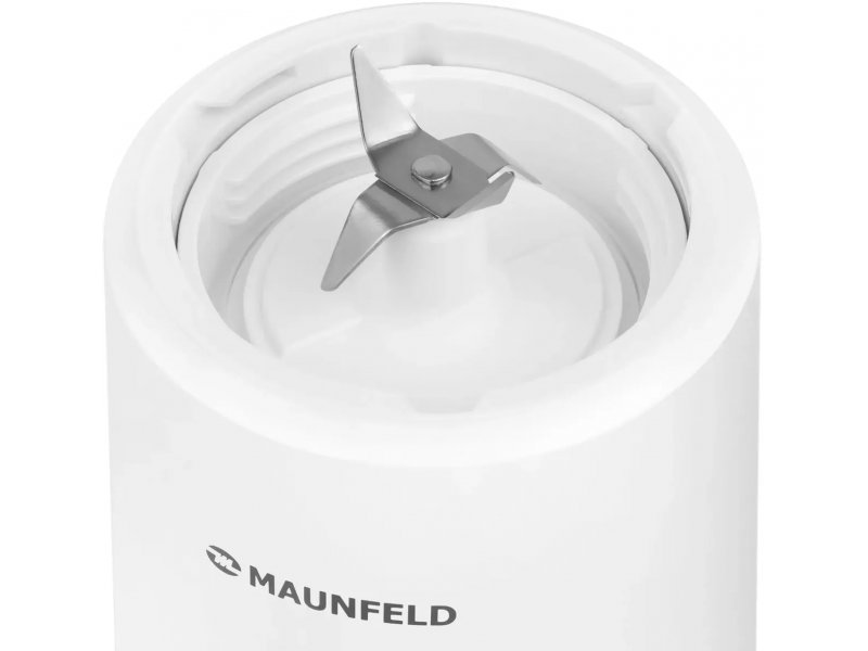 Портативный блендер Maunfeld MF-132W 300Вт белый