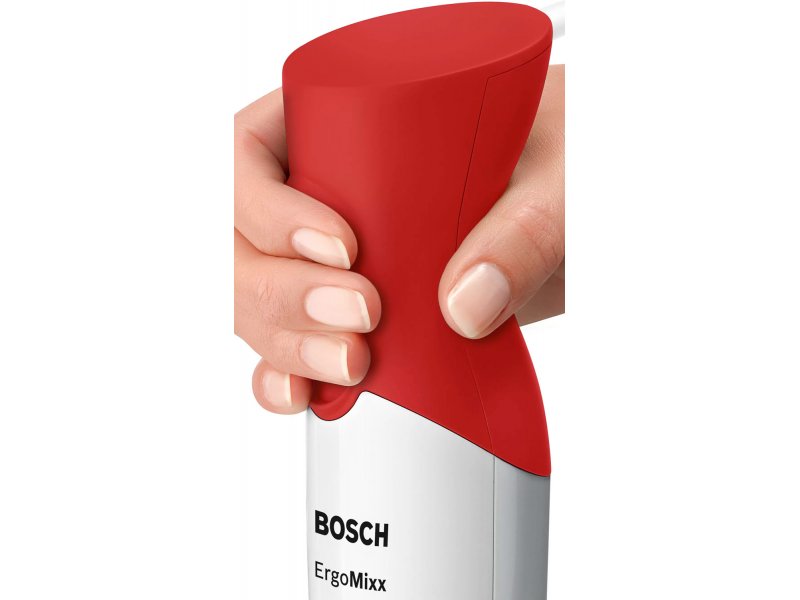 Погружной блендер Bosch MSM64010 450Вт белый/красный