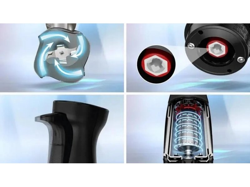 Погружной блендер Bosch MSM6M871 1200Вт черный