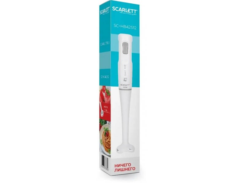 Блендер Scarlett SC-HB42S12 белый Блендер Scarlett SC-HB42S12 белый
