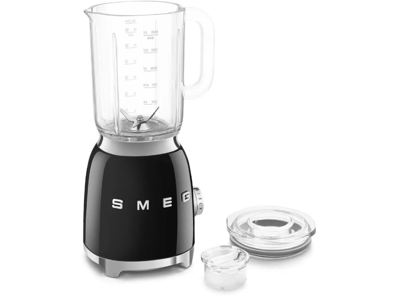 Блендер Smeg BLF03BLEU черный/серебристый