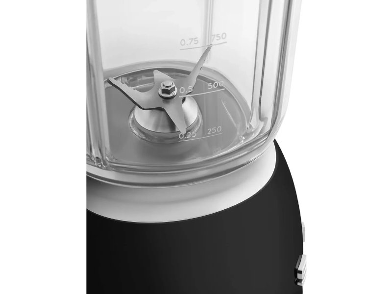 Блендер Smeg BLF03BLEU черный/серебристый