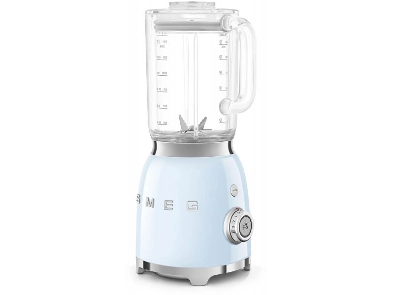 Блендер Smeg BLF03PBEU голубой/серебристый