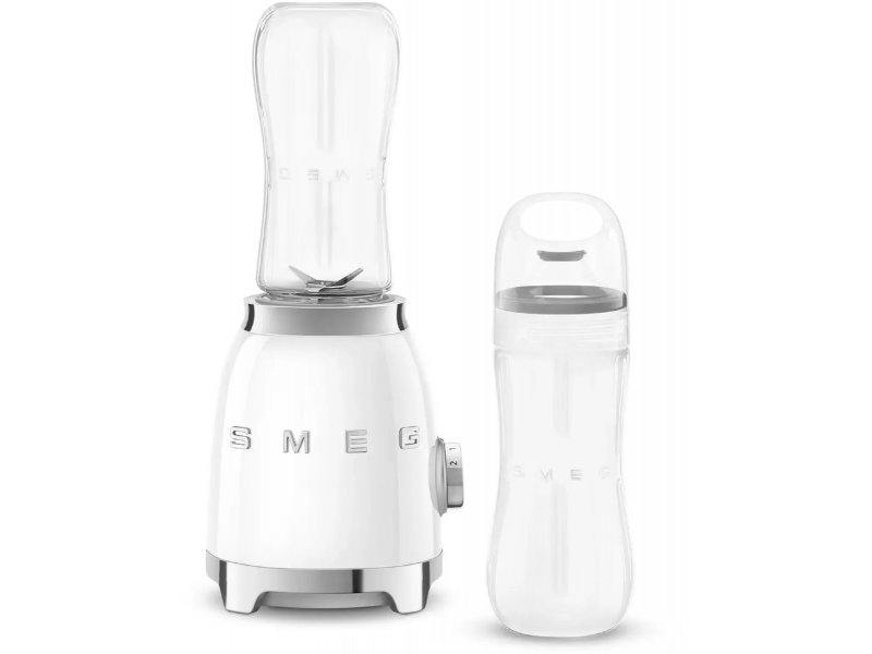 Блендер Smeg PBF01WHEU белый/серебристый Блендер Smeg PBF01WHEU белый/серебристый