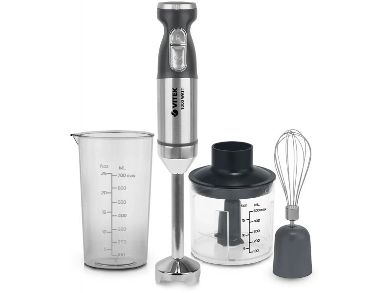 Блендер Vitek Graphite VT-3427 разноцветный