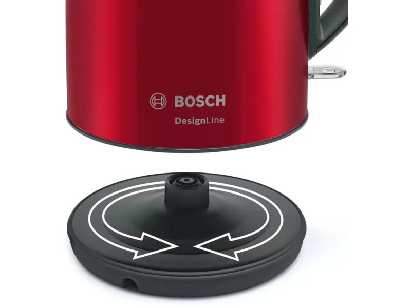 Чайник Bosch TWK3P424 DesignLine красный Чайник Bosch TWK3P424 DesignLine красный