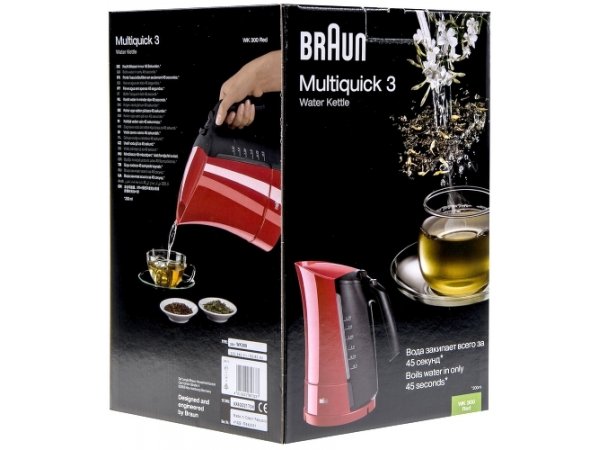 Электрочайник Braun WK 300 Red Электрочайник Braun WK 300 Red