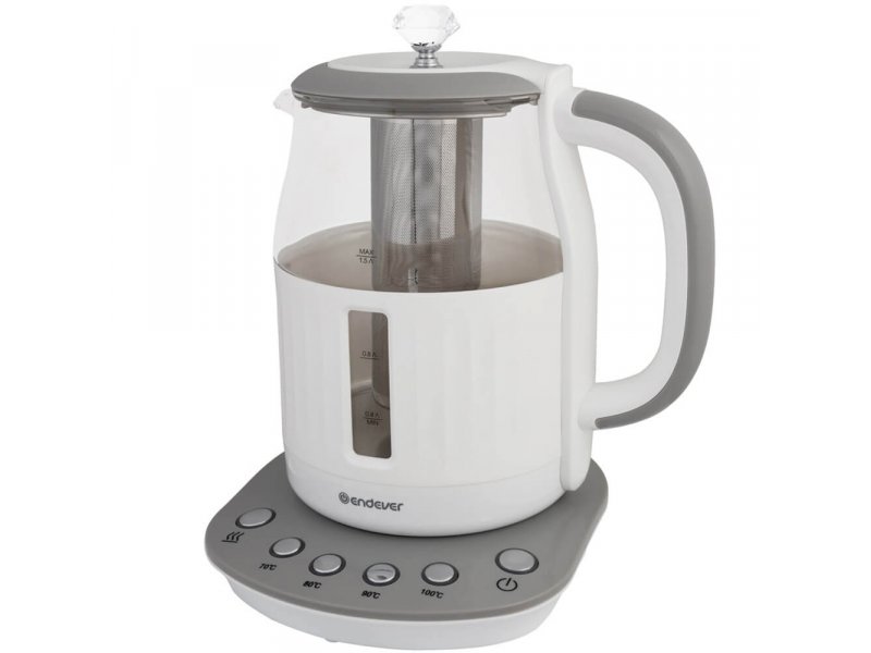 Чайник Endever Skyline KR-364G белый