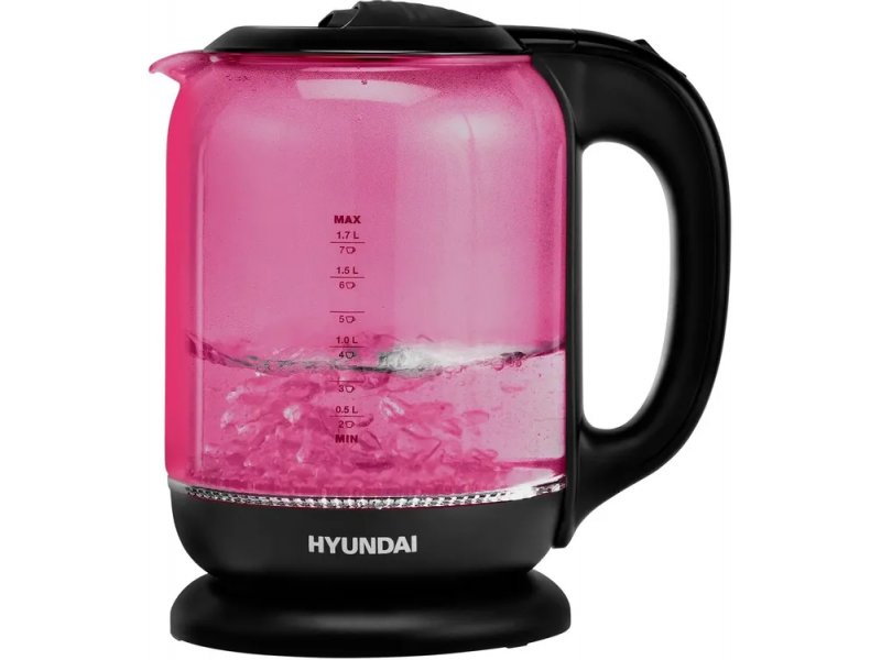 Чайник Hyundai HYK-G4808 1.7л розовый