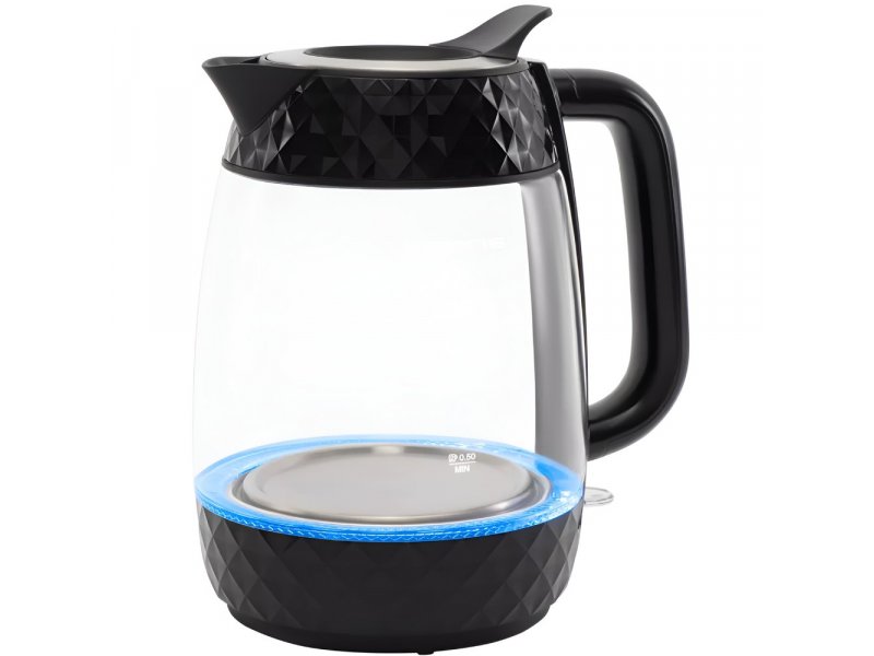 Чайник Polaris PWK 1809CGL Water Way Pro черный