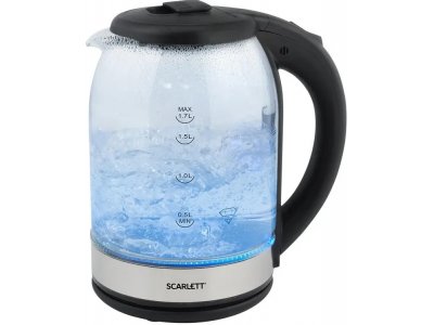Чайник Scarlett SC-EK27G10 1.7л черный Чайник Scarlett SC-EK27G10 1.7л черный