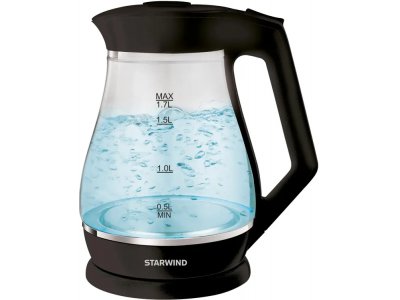 Чайник StarWind SKS2035 1.7л черный