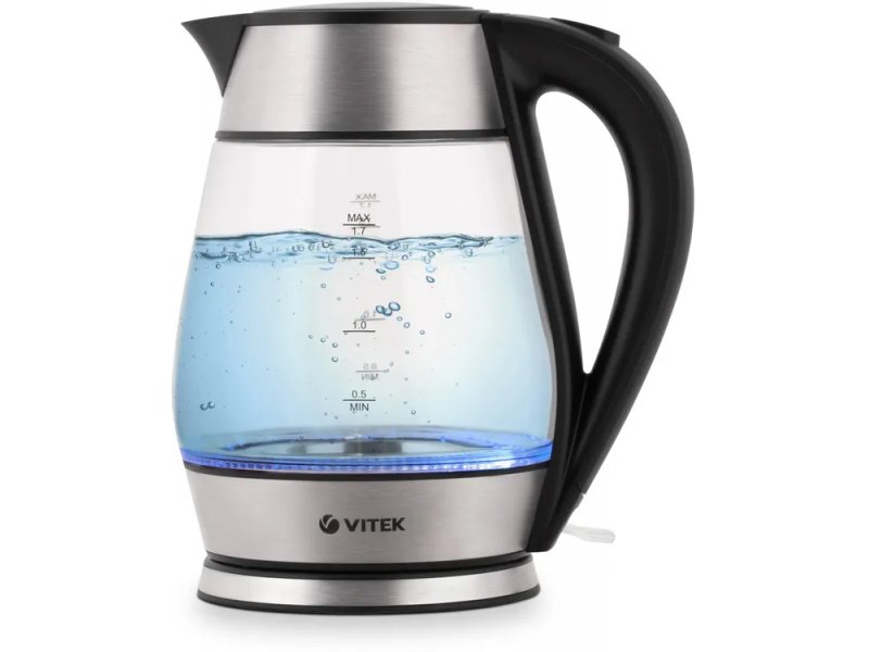 Чайник Vitek VT-7037 1.7л серебристый