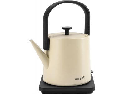 Чайник Vitek VT-WK1001 0.8л кремовый