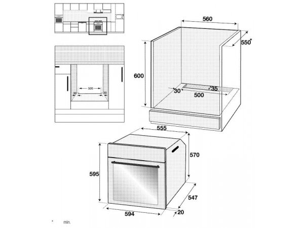Электрический духовой шкаф Beko BIM12300XPS