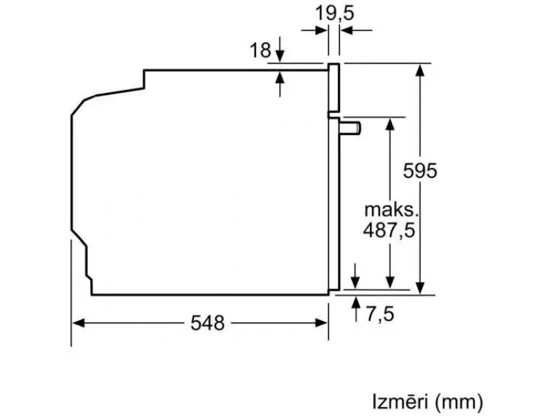Электрический духовой шкаф Bosch HBG7721B1