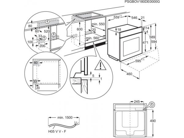 Электрический духовой шкаф Electrolux KOEAP31WT
