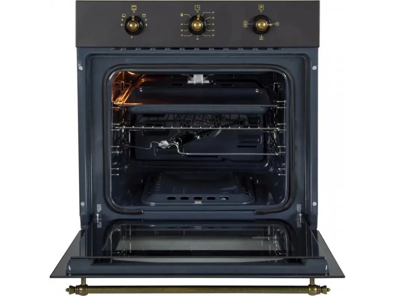 Газовый духовой шкаф MBS DG-607BL