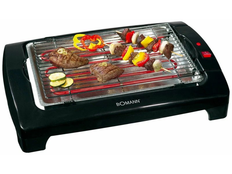 Электрогриль Bomann BQ 1240 N черный