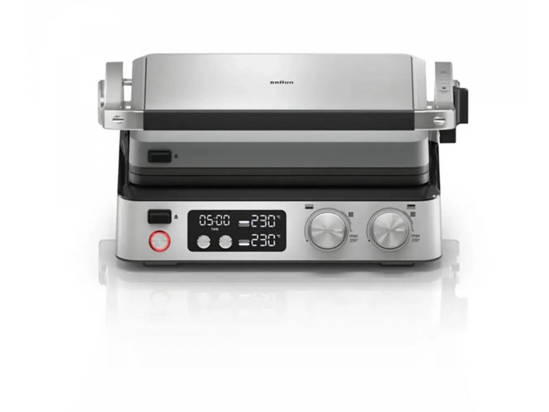Электрогриль Braun CG7044 серебристый Электрогриль Braun CG7044 серебристый