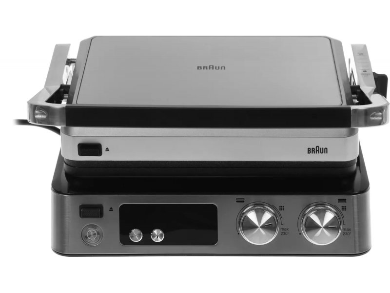 Электрогриль Braun CG7044 серебристый Электрогриль Braun CG7044 серебристый
