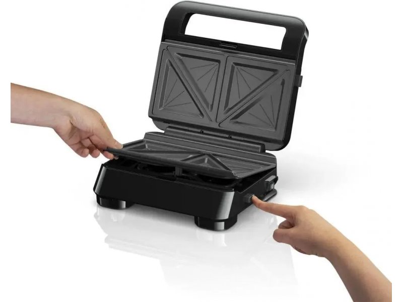 Электрогриль Braun SnackMaker 5 SM5000 BK черный