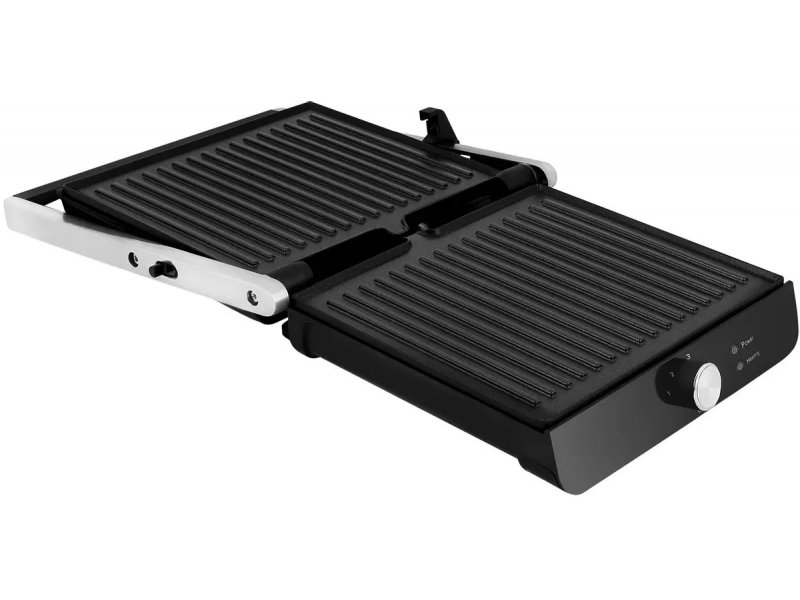 Электрогриль Red Solution RGM-M815 черный и серебристый