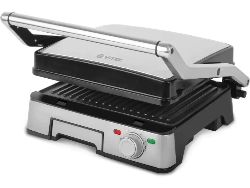 Электрогриль Vitek VT-8452 серебристый