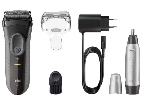 Электробритва Braun 3000s Series 3 + EN10 Электробритва Braun 3000s Series 3 + EN10