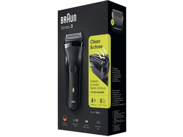 Электробритва Braun Series 3 300s Black Электробритва Braun Series 3 300s Black