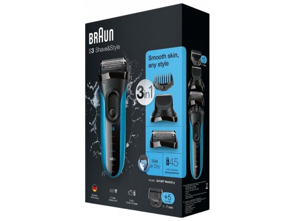 Электробритва Braun 3010BT Series 3 Shave&Style Электробритва Braun 3010BT Series 3 Shave&Style