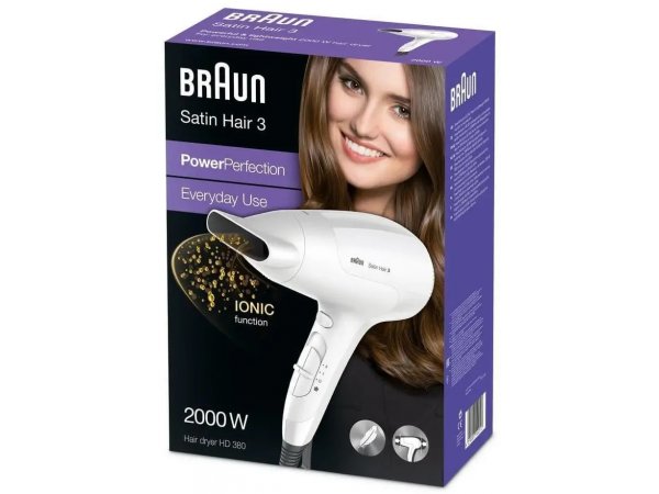 Фен Braun BRHD380E Фен Braun BRHD380E