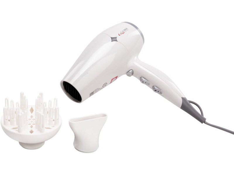 Фен Ga.Ma Diamond Ceramic Ion 3D Therapy белый Фен Ga.Ma Diamond Ceramic Ion 3D Therapy белый