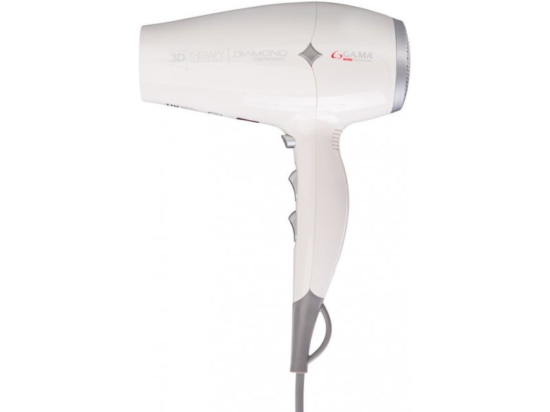 Фен Ga.Ma Diamond Ceramic Ion 3D Therapy белый Фен Ga.Ma Diamond Ceramic Ion 3D Therapy белый