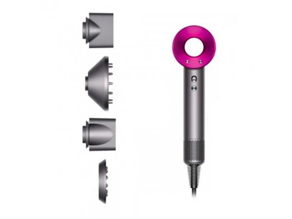 Фен Dyson HD08 EU, фуксия
